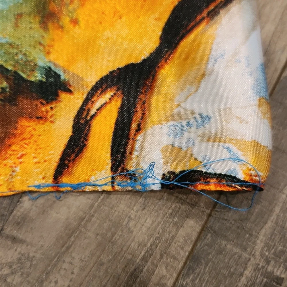 Billy Mills 2018 Olympic‎ Tribute Scarf in Native American Motif